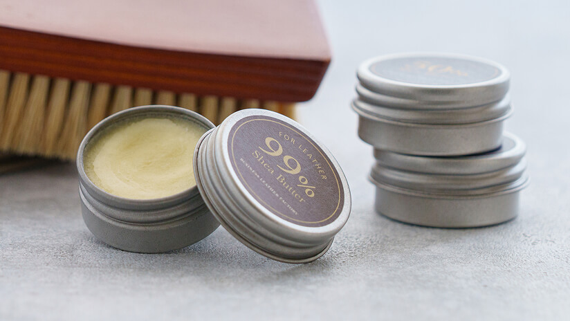 99%シアバターレザーケアクリーム