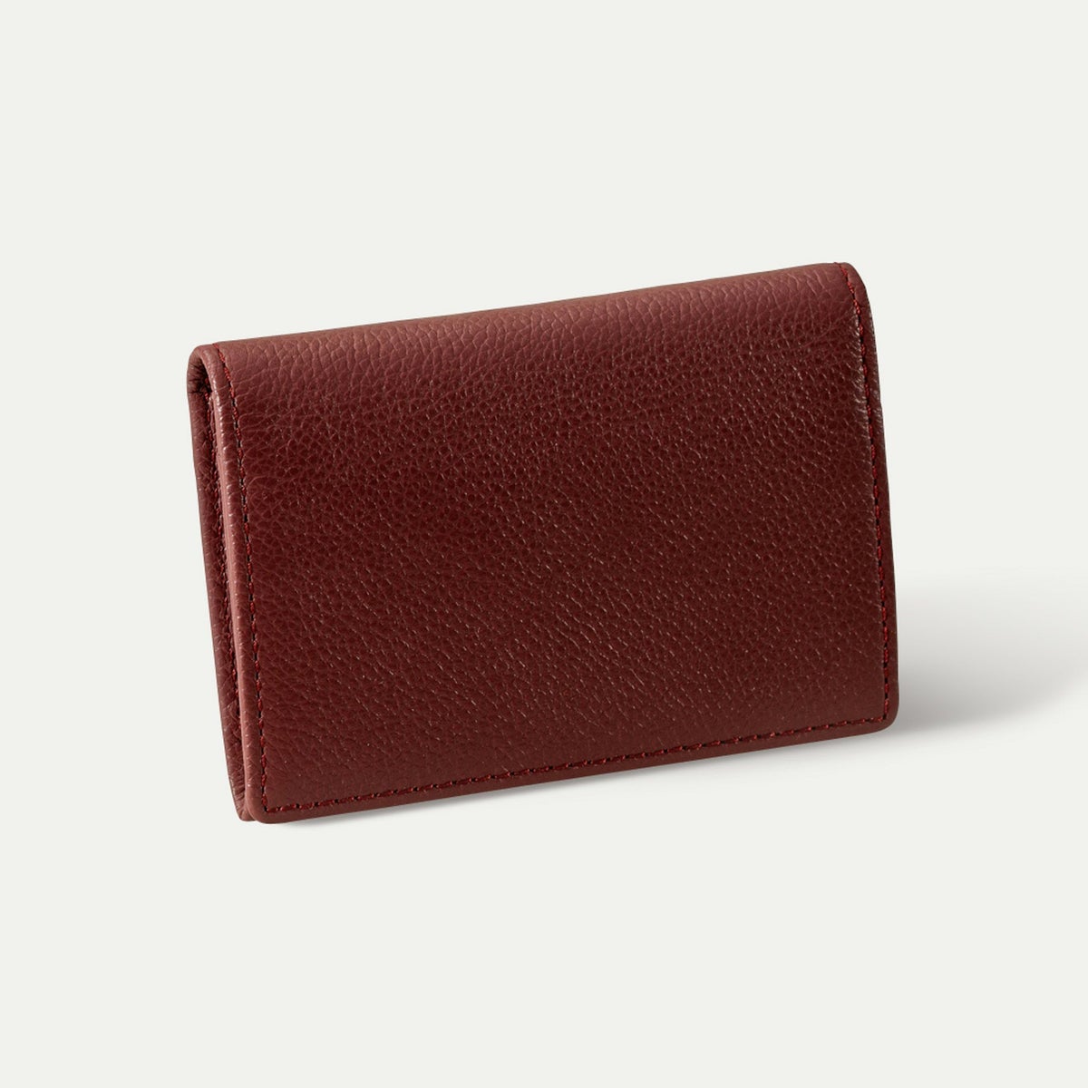 名刺入れ_バーガンディー