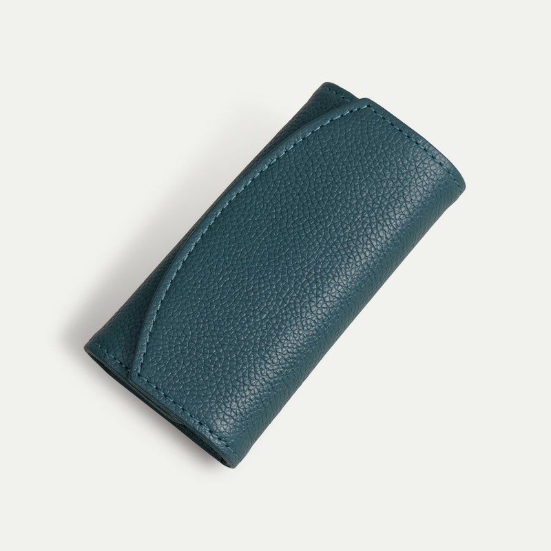 キーケース_ティールブルー