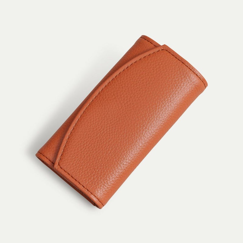 キーケース_シエナキャメル