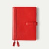 手帳（a5）_アンバーレッド