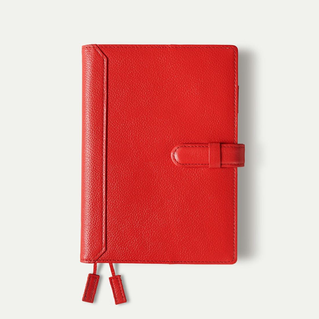 手帳（a5）_アンバーレッド