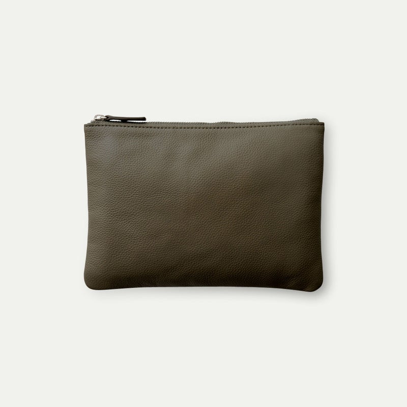ポーチM_ブラックオリーブ