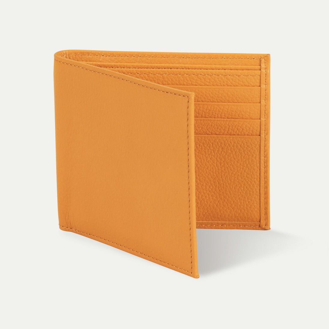 二つ折り財布(小銭入れなし）_メープルイエロー
