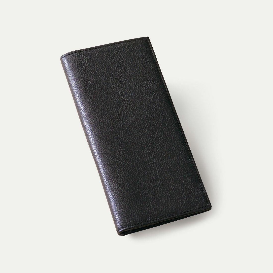 長財布(小銭入れあり)_ホールブラック