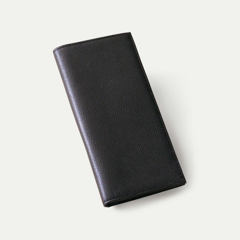 長財布(小銭入れあり)_ホールブラック