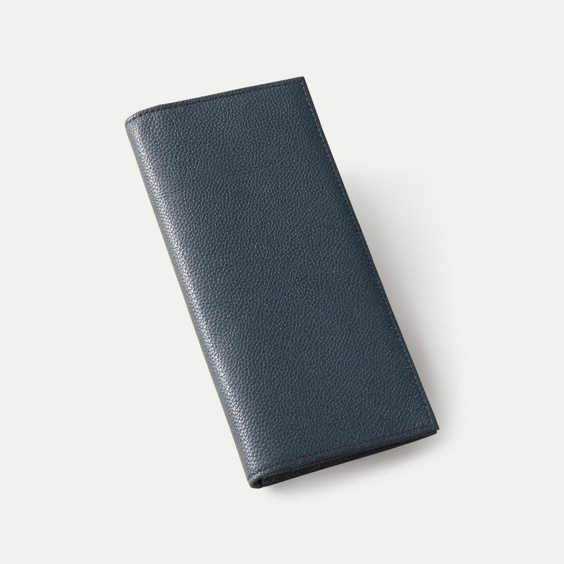 長財布(小銭入れあり)_プルシアンネイビー
