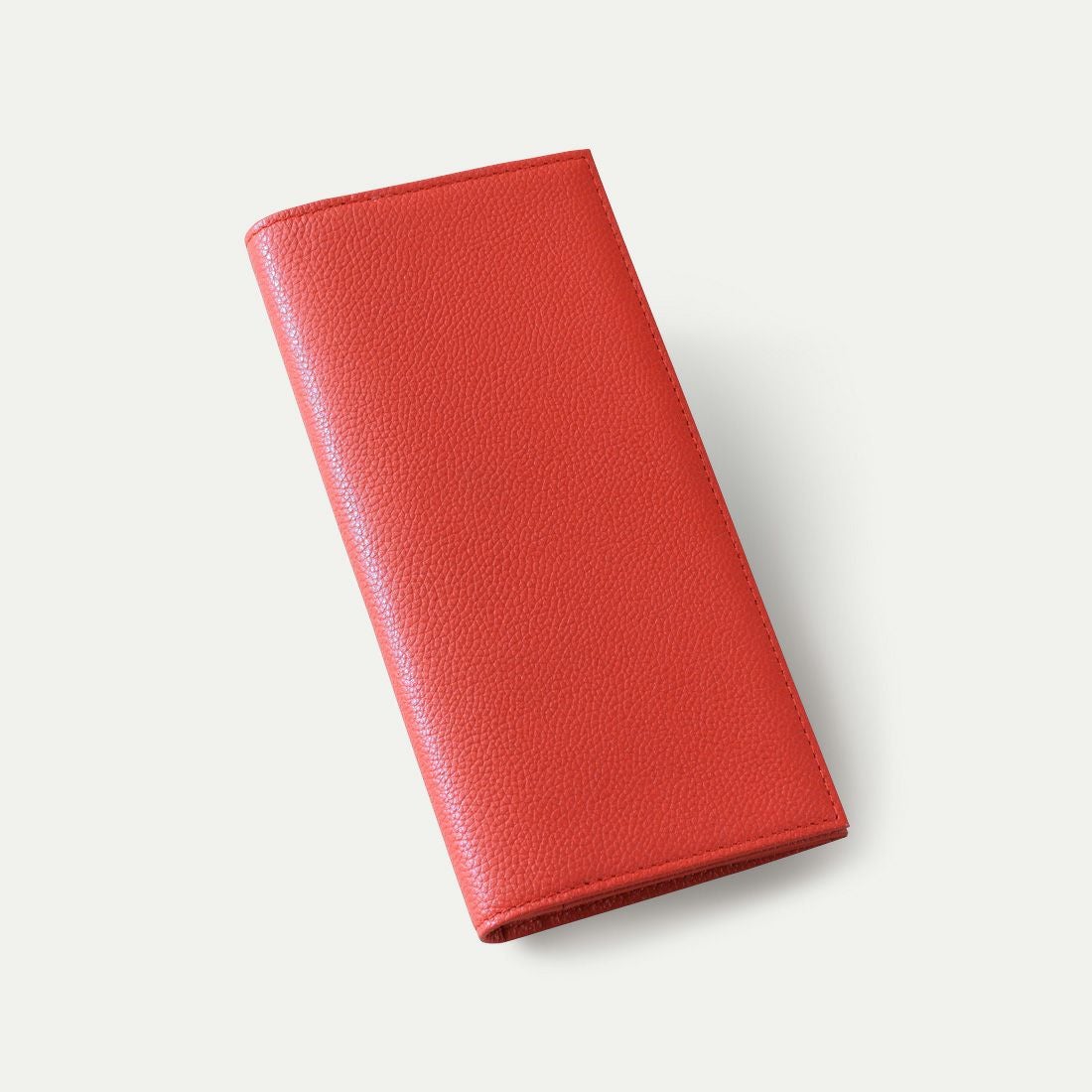 長財布(小銭入れあり)_アンバーレッド
