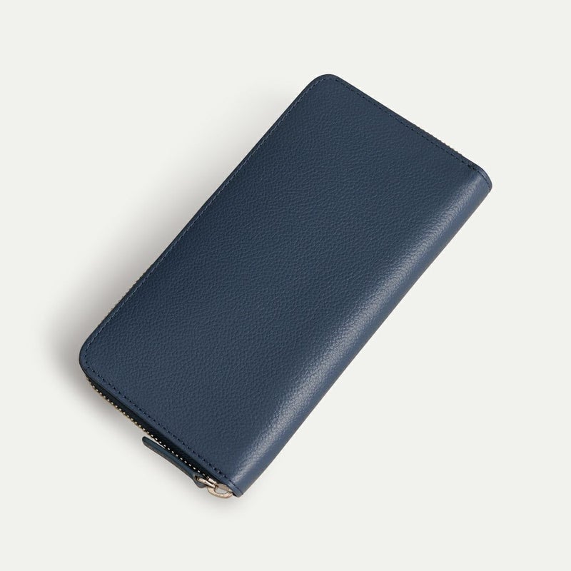 長財布（ラウンド）_プルシアンネイビー