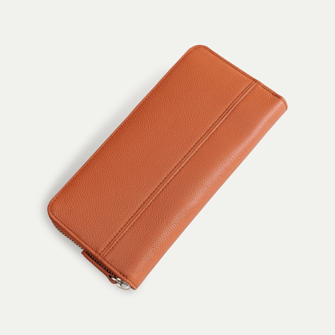 長財布（蛇腹）_シエナキャメル