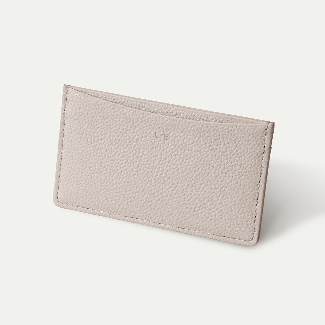 りりー♡可愛いベージュ♡新品 カード入れ スリムカードケース｜LIB