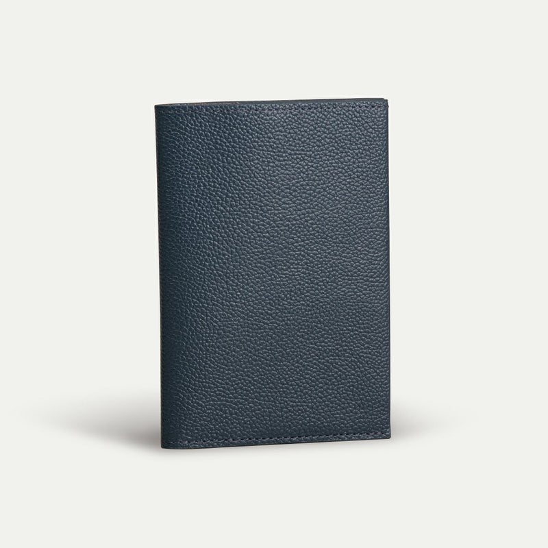 パスポートケース_プルシアンネイビー