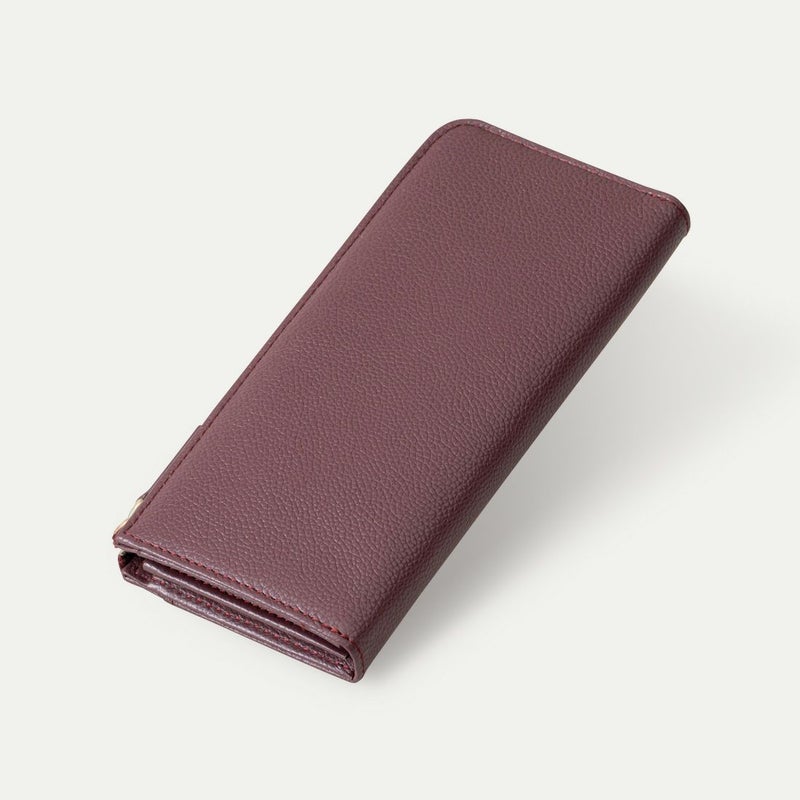 L字長財布_バーガンディー