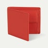 二つ折り財布(小銭入れあり)_アンバーレッド