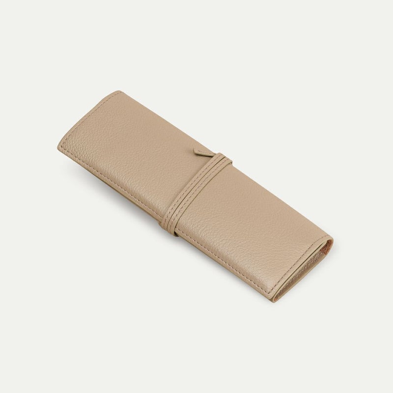 ロールペンケース_サンドベージュ