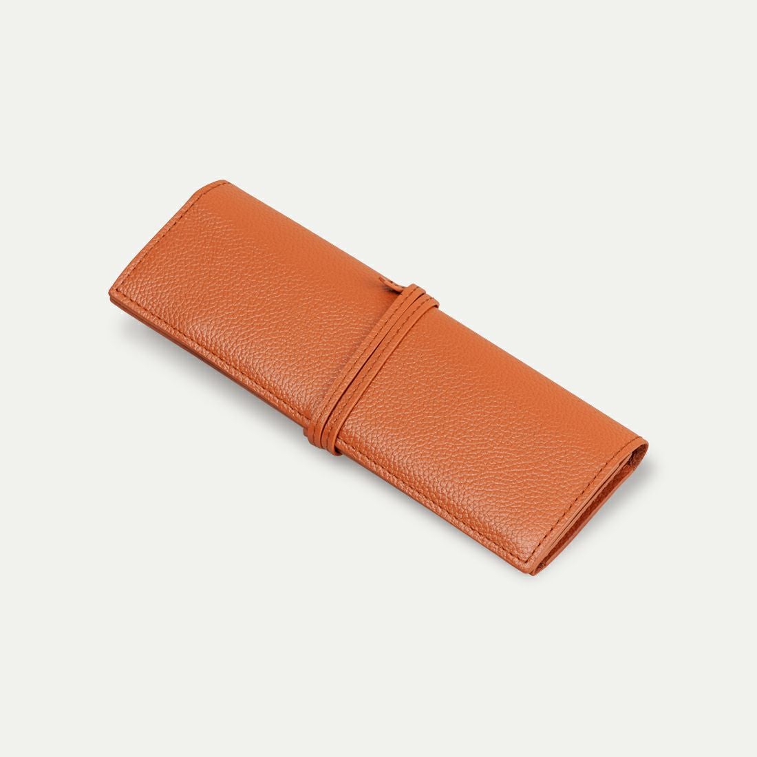 ロールペンケース_シエナキャメル