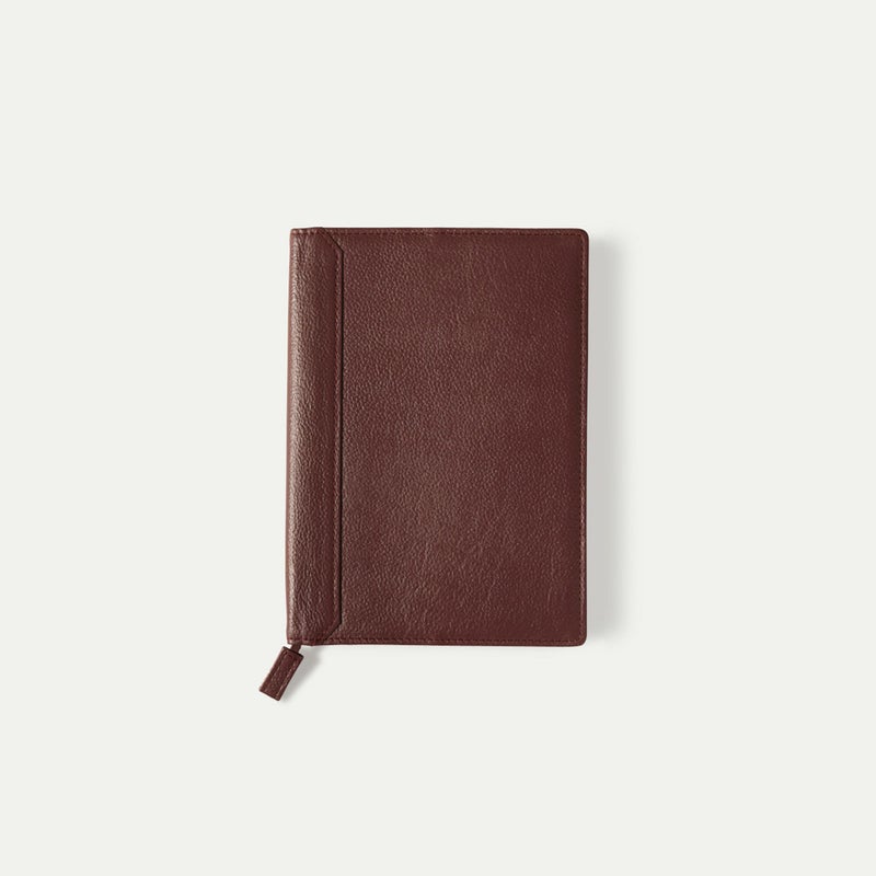 ノート（a5）_バーガンディー