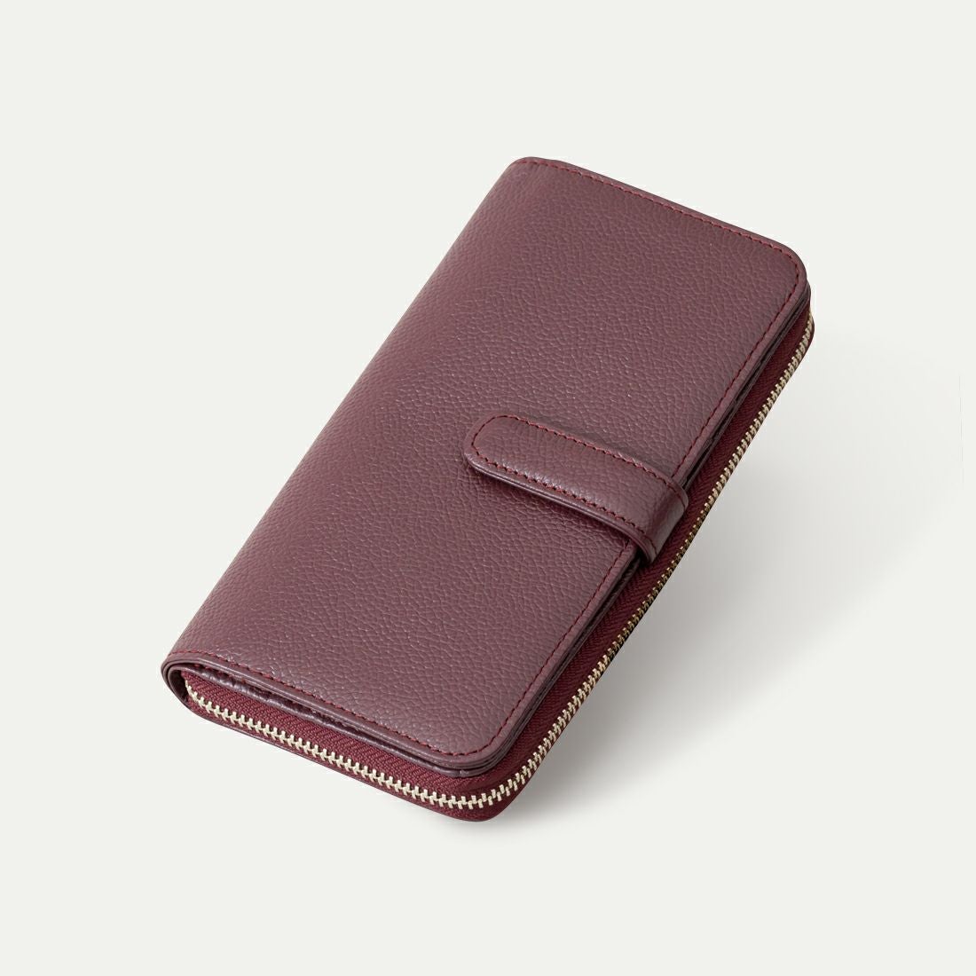 ダブル長財布_バーガンディー
