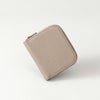 ラウンド二つ折り財布_サンドベージュ