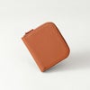 ラウンド二つ折り財布_シエナキャメル