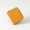 ラウンド二つ折り財布_メープルイエロー