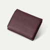 三つ折り財布_バーガンディー