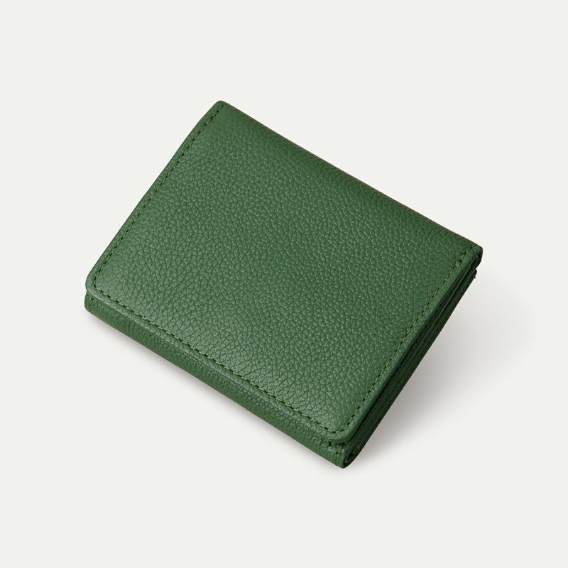 三つ折り財布_アイビーグリーン