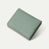 三つ折り財布_ミントグレー