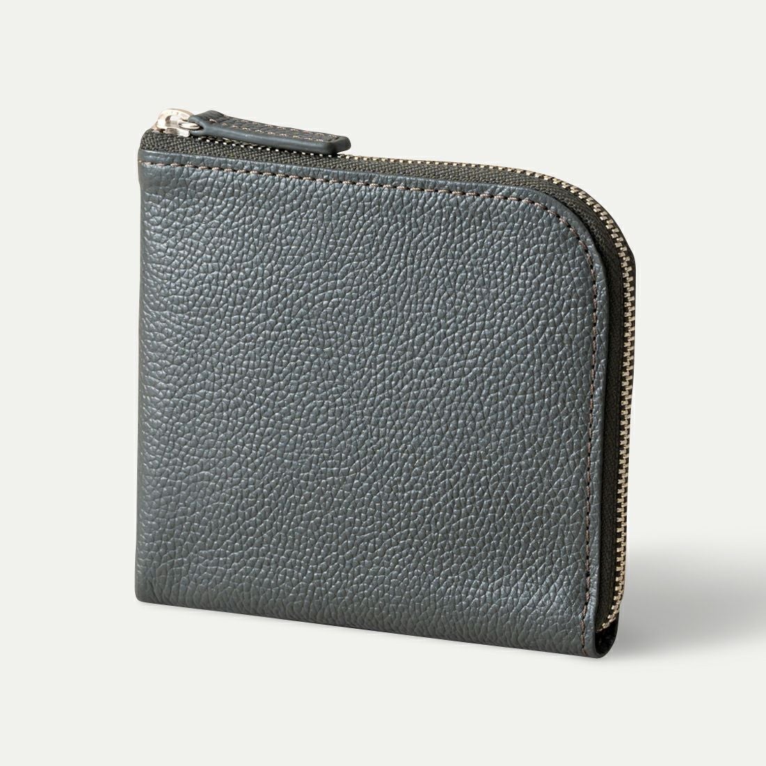 Ｌ字ファスナー財布_ブラックオリーブ