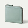 Ｌ字ファスナー財布_ミントグレー
