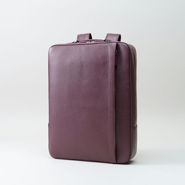 ビジネスバックパック_バーガンディー