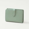 ミディアム二つ折り財布_ミントグレー