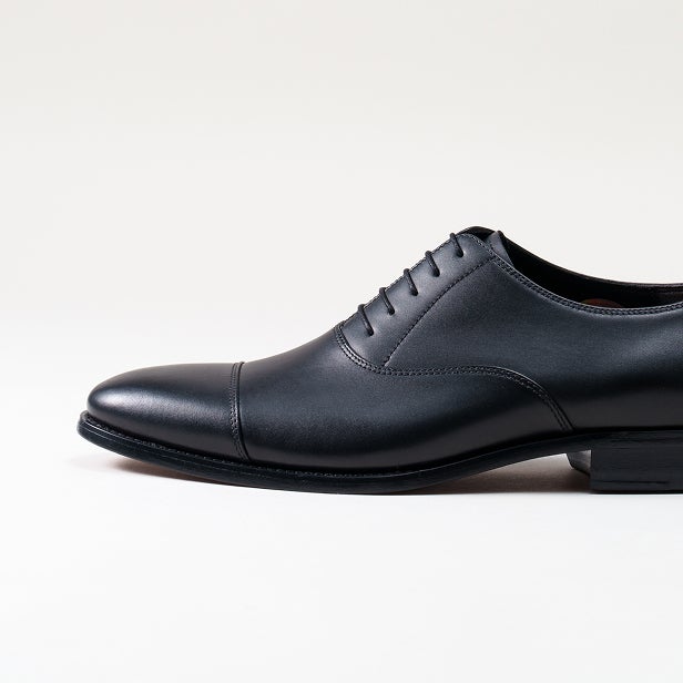 ビジネスシューズ(ストレートチップ・内羽根式・レザーソール)｜LIB