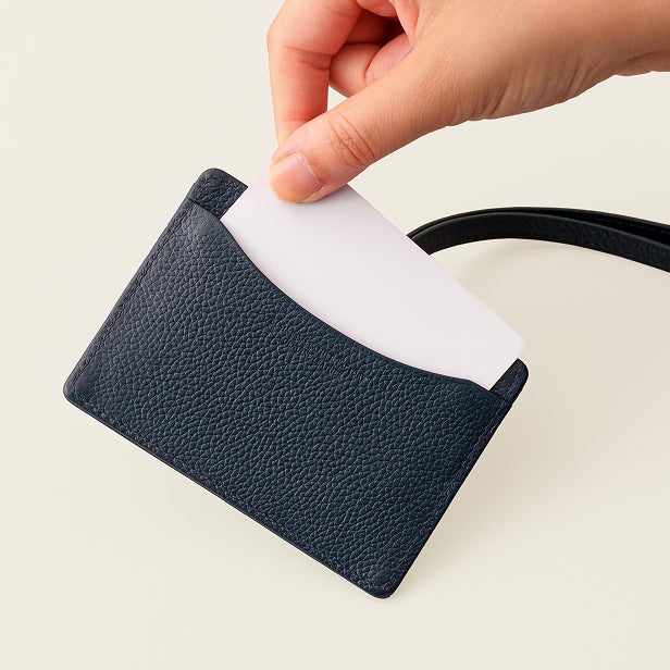 IDカードホルダー(リール付きストラップ付)｜LIB