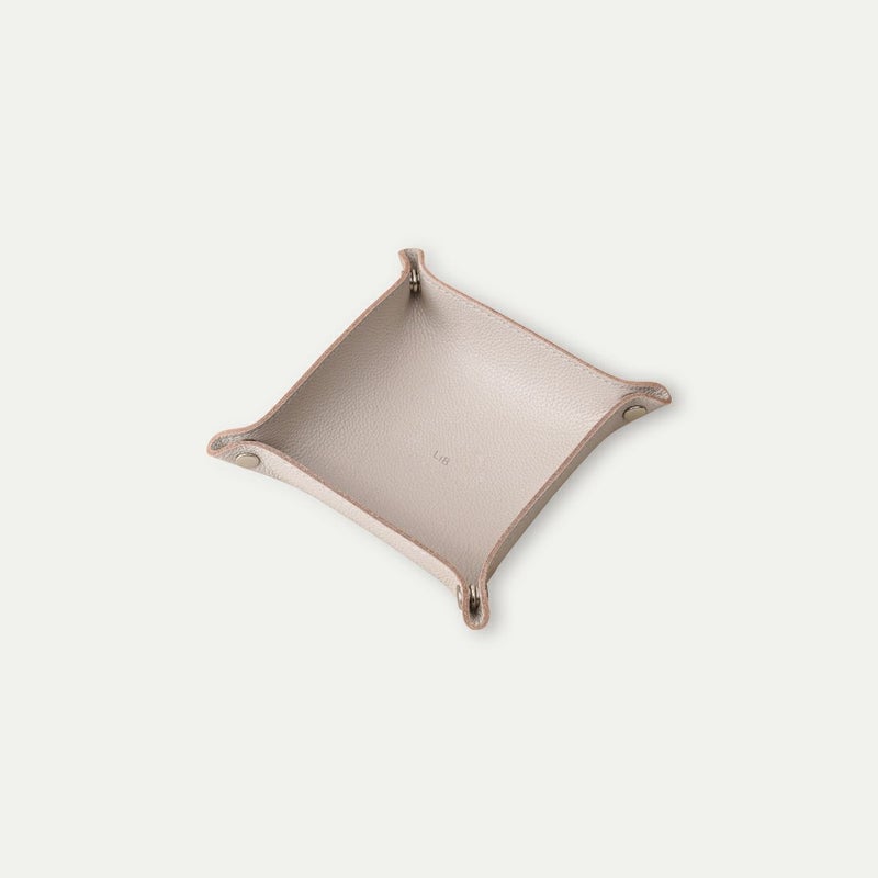 レザートレーS_カララホワイト