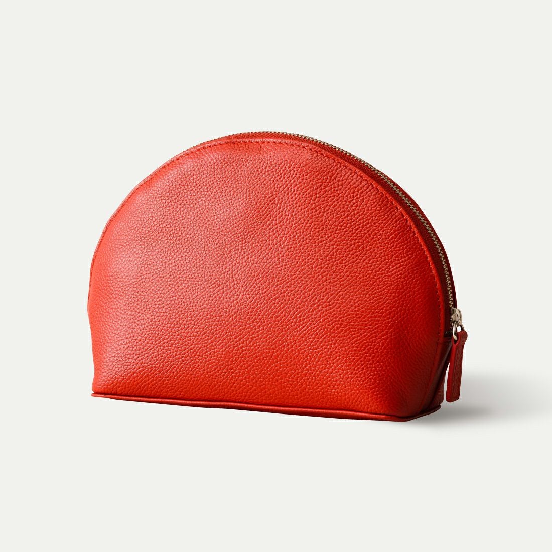 シェルポーチ_アンバーレッド