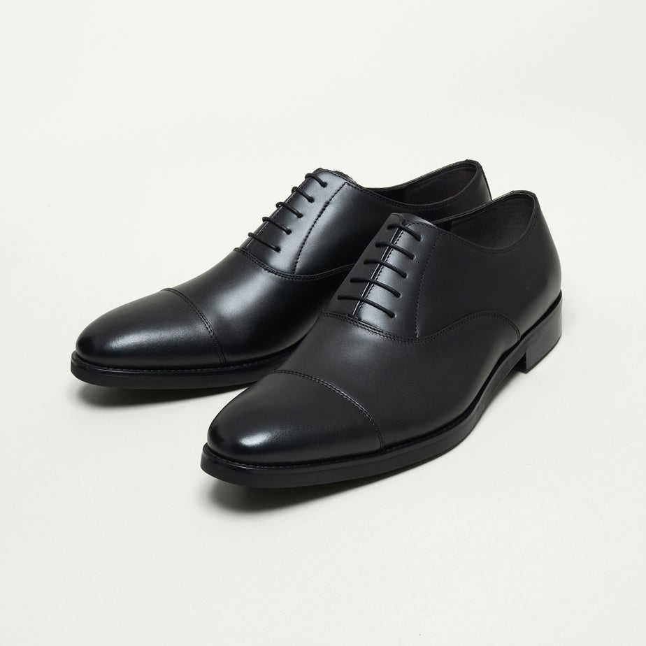 ビジネスシューズ(ストレートチップ・内羽根式・ラバーソール)