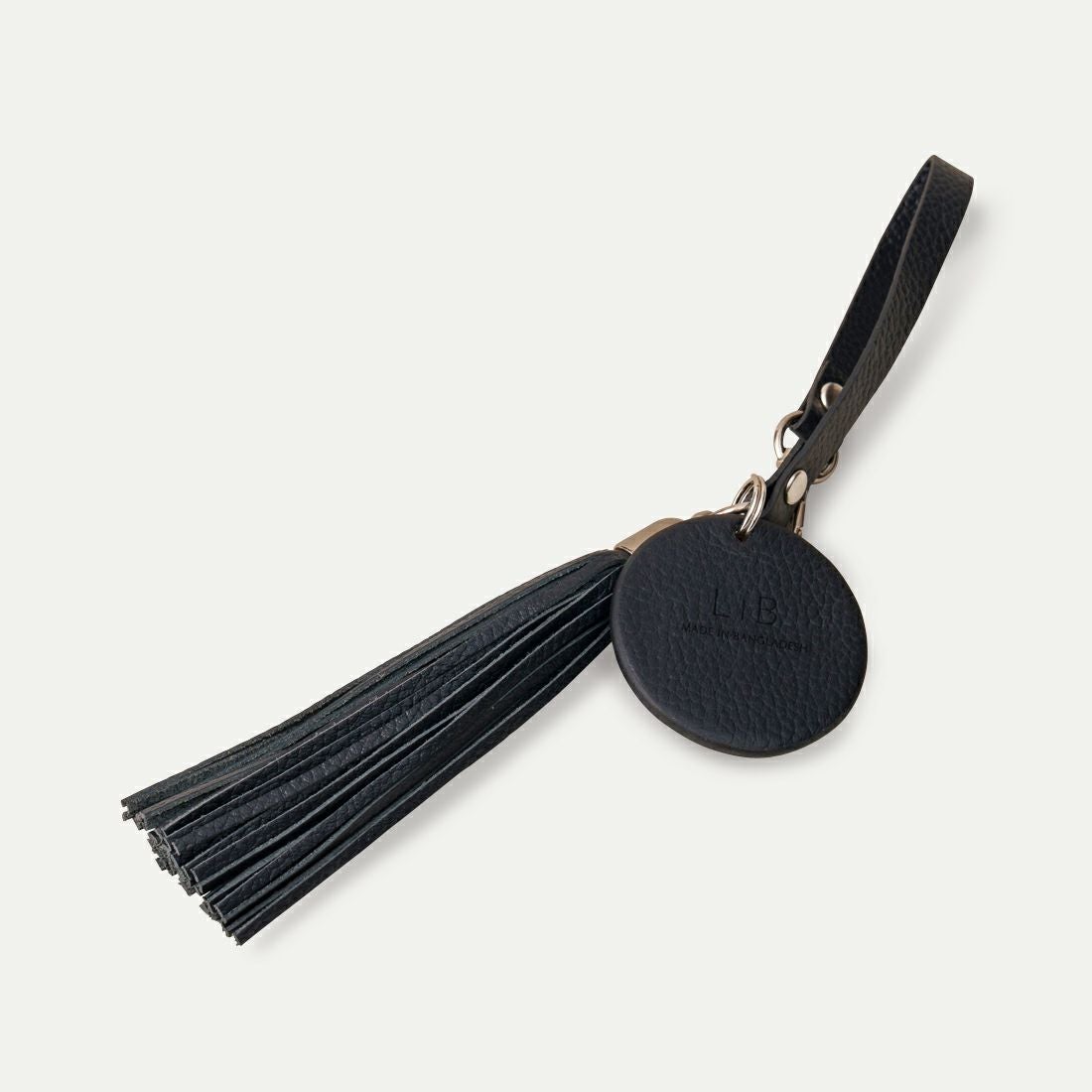 タッセルチャーム_ホールブラック