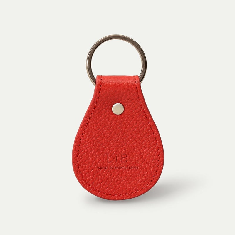 キーホルダー_アンバーレッド
