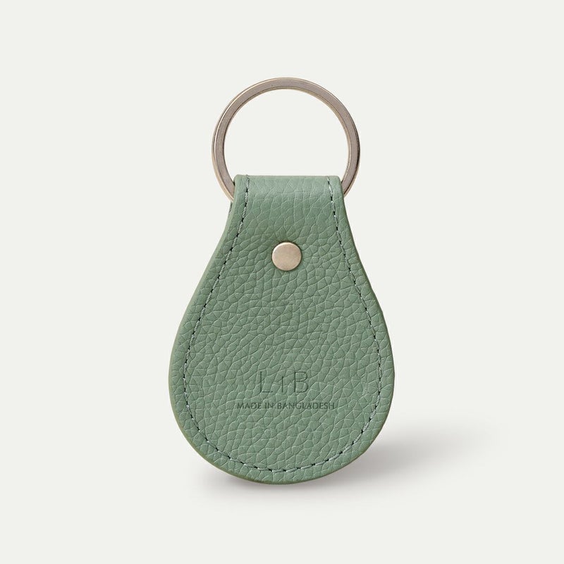 キーホルダー_ミントグレー