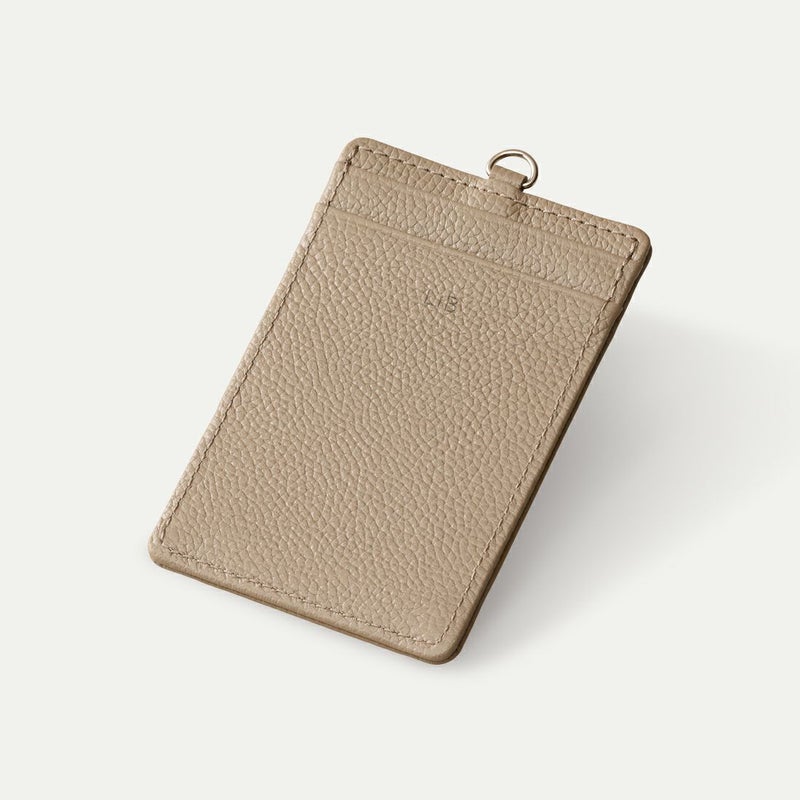 スリムパスケース本体_サンドベージュ