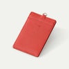 スリムパスケース本体_アンバーレッド
