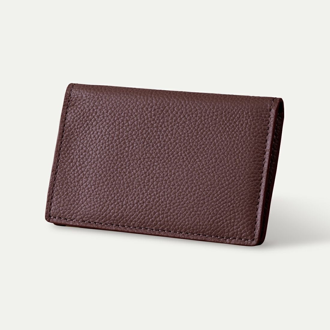 コンパクト名刺入れ_バーガンディー