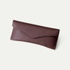 メガネケース(フラップ)_バーガンディー