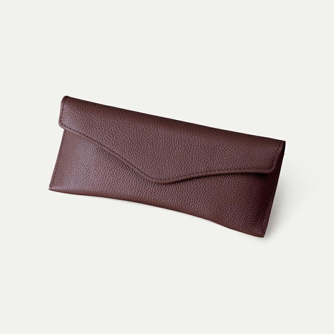 メガネケース(フラップ)_バーガンディー