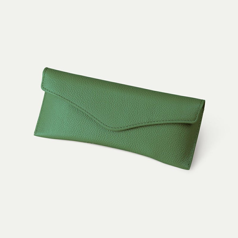 メガネケース(フラップ)_アイビーグリーン