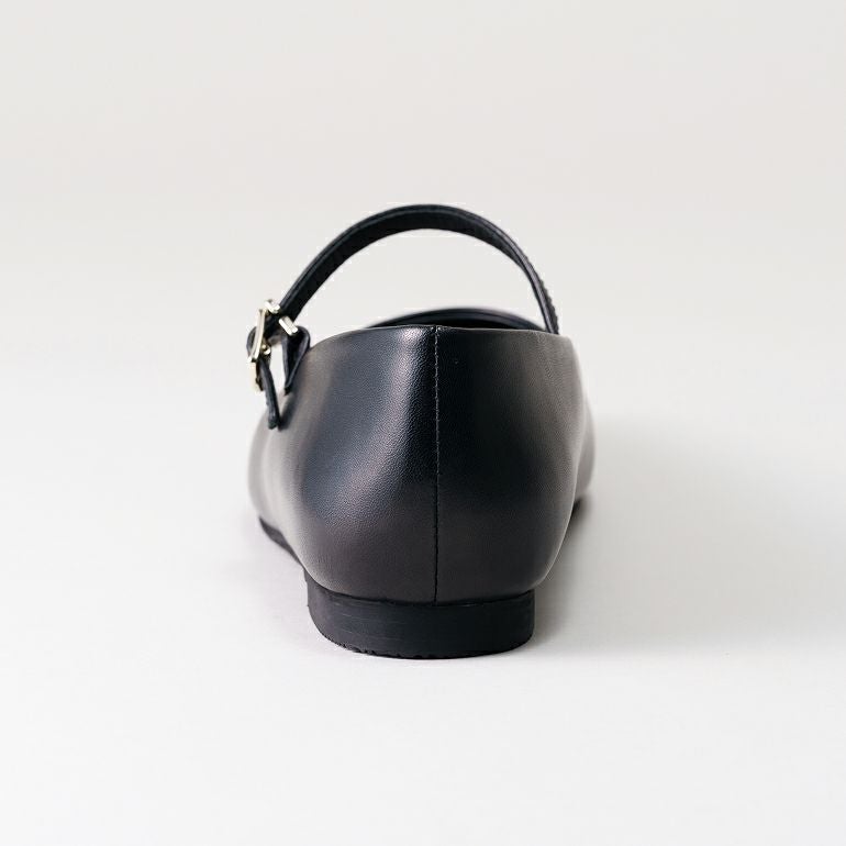 ワンストラップ フラット (ポインテッドトゥ)