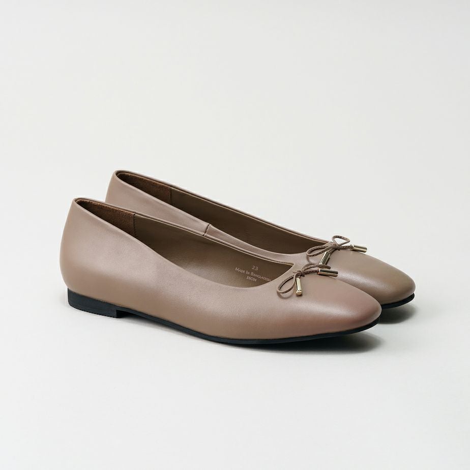 バレエシューズ フラット (スクエアトゥ)｜LIB