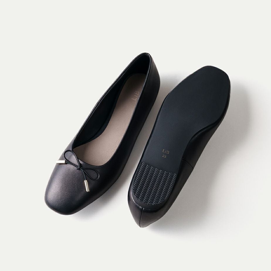 バレエシューズ フラット (スクエアトゥ)