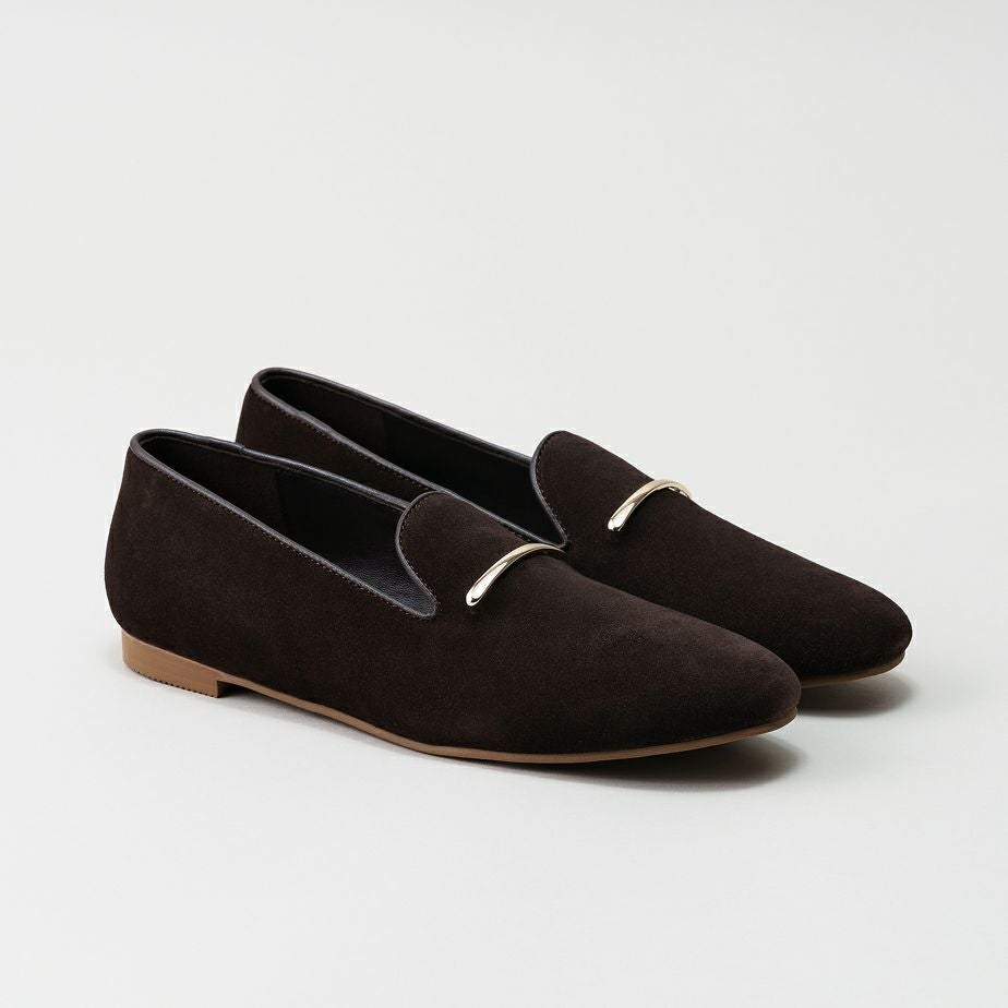 モチーフ オペラシューズ (ラウンドトゥ)